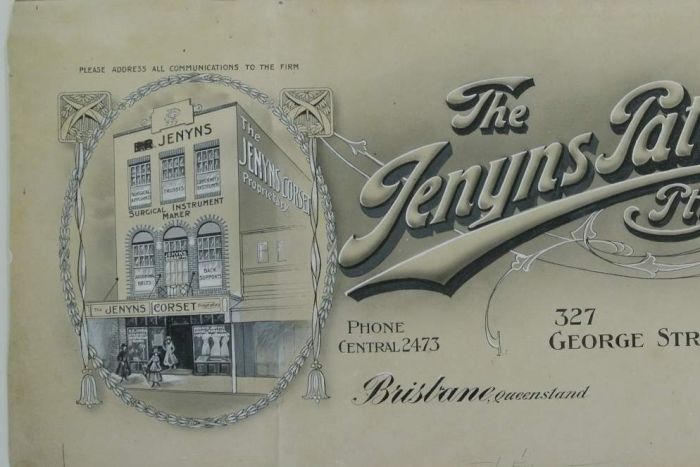 Jenyns premises illustration ca 1920.